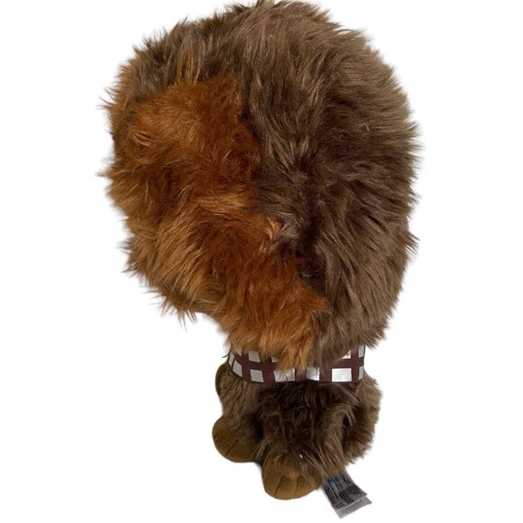 Star Wars Chewbacca Stuffed Toy 12" Tall With Bandolier Battery Operated Plush B - Picture 9 of 11